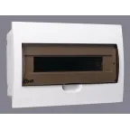 Щит распределительный встраиваемый ЩРВ-П-18 IP41 пластиковый прозрачная дверь