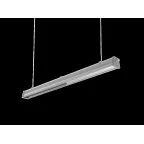 Cветильник cветодиодный промышленный Айрон GL 80Вт 4000К 1465*86*76мм IP67 опаловый расс. закаленное стекло | V1-I0-70580-03GOP-6708040 | VARTON