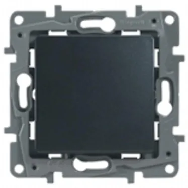 ETIKA Выключатель двухклавишный с подсветкой/индикацией автоматические клеммы 10 AX 250