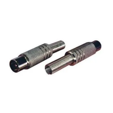 Разъем штекер TV никель c пружиной PROCONNECT (03-151)