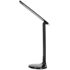 LIGHTING Светильник светодиодный настольный 2013 9Вт на подставке диммер ночник черный IEK