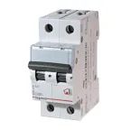 Автоматический выключатель TX? 6000 - 6 кА - тип характеристики B - 2П - 230/400 В~ - 40 А - 2 модуля