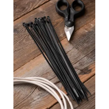 Хомут 3.6х250 черный нейлон (100шт)