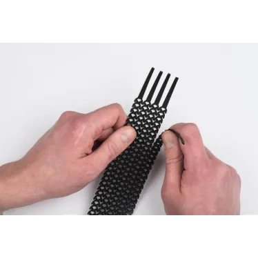 Хомут гибкий (20 шт.) зеленый FlexSTRAP