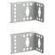 Кронштейн для крепления вертикальных PDU в зоне Zero-U серый (2шт/компл)