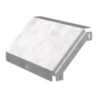 Угол вертикальный внешний 90 градусов с крышкой Стандарт 500х50