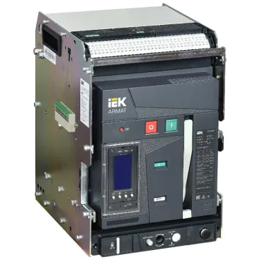 ARMAT Воздушный автоматический выключатель выдвижного исполнения 3P типоразмер B 85кА 630А расцепитель TY с комплектом аксессуаров 220В: мотор привод катушка включения катушка отключения