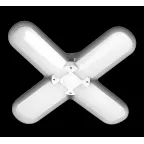 Лампа светодиодная LED 36 Вт 800 Лм для растений E27