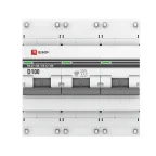 Выключатель автоматический трехполюсный 100А D ВА47-100 10кА PROxima