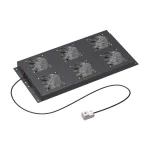 Модуль потолочный вентиляторный с термостатом 6 вентиляторов для крыши