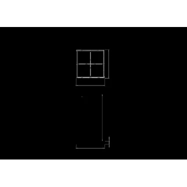 Светильник PROFILE 30L P LED L1200/1200WH 4000K