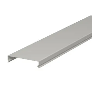 Крышка кабельного канала LKV 75 мм (ПВХ, серый)