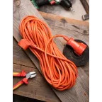 Удлинитель 'Зевс 2.0' 20м c заземлением ПВС 3x1 16А/3.5кВт PROxima