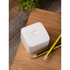 Розетка Минск Phone 1-местная ОП белая