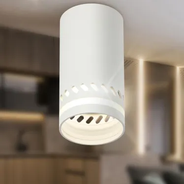 Светильник настенно-потолочный спот OL50 WH MR16 GU10 IP20 белый