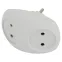 Разветвитель электрический SPx-2-W на 2 розетки без заземления 10А белый