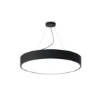 Светильник LED Geometria Ring SPO-131-B-40K-045 45Вт 4000К 4000Лм IP40 600х80 черный подвесной драйвер внутри