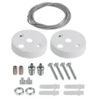 Подвесное крепление для линейных светильников моделей SML белый длина 1,5м SML-1-A-SUSPENSION-W