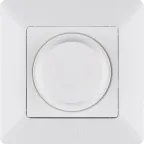 Valena LIFE Рамка 1 пост белая универсальная