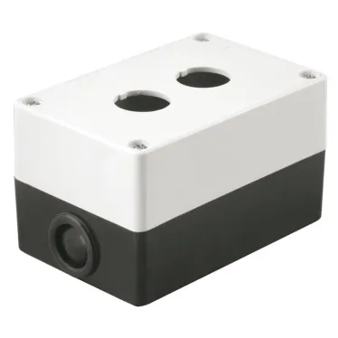 Корпус КП-102 на 2 кнопки белый