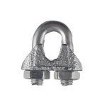 Зажим стальной 5мм DIN741 для троса (2шт)