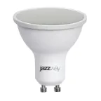 Лампа светодиодная LED 8Вт GU10 3000K диммируемя Jazzway