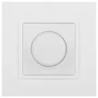 Светорегулятор поворотно-нажимной, 400ВА 230В, Эра Elegance, белый,14-4101-01