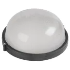 Светильник НПП1101 черный/круг 100Вт IP54 IEK