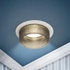 Встраиваемый светильник декоративный DK109 WH/GR MR16 GU5.3 белый серый