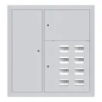 Щит этажный 8 кв. слаботочка слева (1000х950х150) Basic