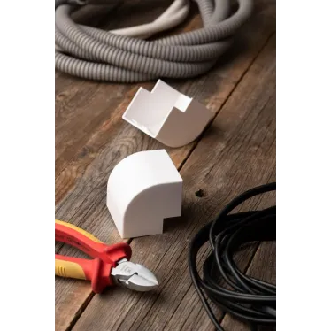 Угол внешний (60х40) (4 шт) Plast PROxima белый