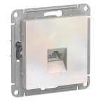 Розетка ATLASDESIGN компьютерная RJ45 механизм жемчуг