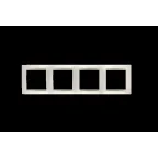 Рамка на 4 поста шампань 15