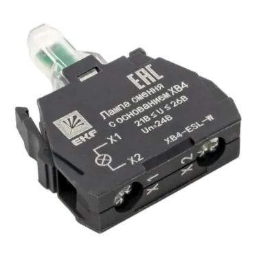 Лампа сменная c основанием XB4 белая 24В PROxima