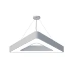 Светильник светодиодный Geometria Delta SPO-154-W-40K-042 42Вт 4000К 2300Лм IP40 800*800*80 белый подвесной