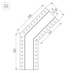 Угол SL-LINIA45-FANTOM-135 (ARL, Металл)