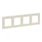 Рамка 4 поста INSPIRIA слоновая кость