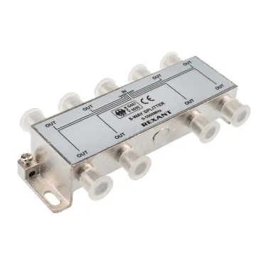 Делитель ТВ х 8 под F разъём 5-1000 МГц,