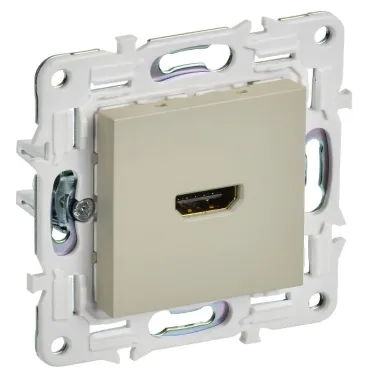 SKANDY Розетка HDMI SK-H01B бежевый IEK