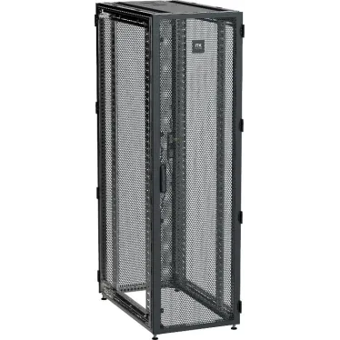 Шкаф серверный by ZPAS 19'' 45U 0.6x1м одностворчатые перфорированные двери черный РФ