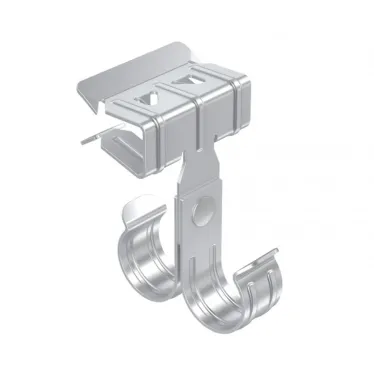 Зажим балочный 8-14мм под трубу двойной 20 мм PROxima