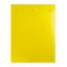 Табличка эластичная 15х6мм. Клейкое основание. Винил. Желтая (105 шт. на пластине, упак. по 10 листов)