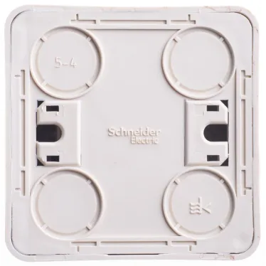 ЭТЮД Выключатель двухклавишный наружный с подсветкой Сосна