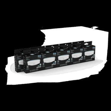 Лампа светодиодная LED 8 Вт 690 лм 4100К таблетка нейтральный GX53 AC 220В Black Gauss