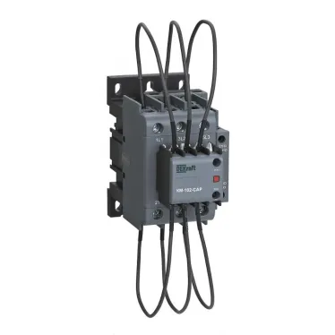 Контактор конденсаторый 60кВАр, 220/230В, AC6b, 2НО1НЗ серии КМ-102-CAP DEKraft