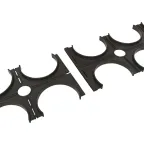 Держатель расстояния (кластер) для двустенных труб, d-110 мм PROxima, четверной