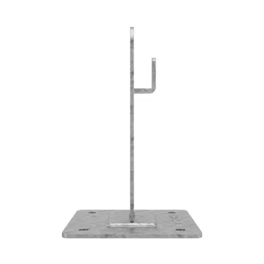 Держатель металлический для плоской кровли 150мм