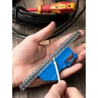 Шина N 63.24 (DIN изолятор) никель