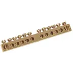 Шина PEN земля-ноль 6х9мм 12/1 (12групп/крепеж по центру)