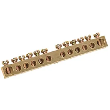 Шина PEN земля-ноль 6х9мм 12/1 (12групп/крепеж по центру)